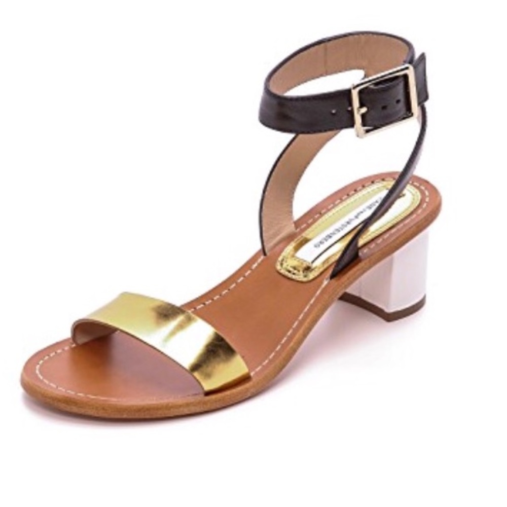 DVF Cami Ankle wrap sandal, 6M